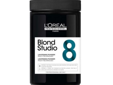 L Oreal Bleach-Blond Studio 8 Multi-Techniques 500g Supply