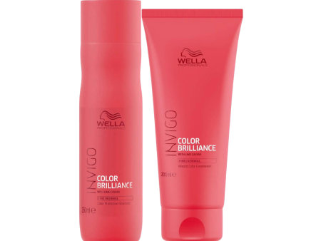 Wella Invigo Colour Brilliance Shampoo & Conditioner Duo Pack For Cheap