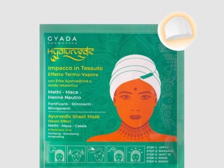 Gyada Cabello Hyalurvedic Impacco Ayurvedico In Tessuto Fortificante Methi, Maca, Hennè Neutro 60ml Online