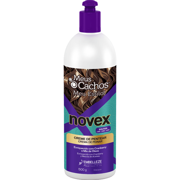 Meu Cacho Meu Estilo Creme de Pentear Novex 500ml Online now