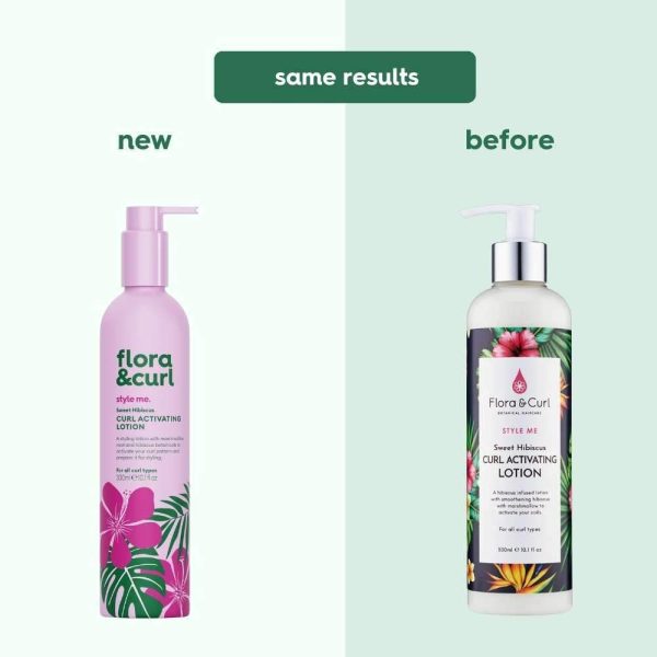 Flora & Curl Sweet Hibiscus Curl Activating Lotion 300ml Sale