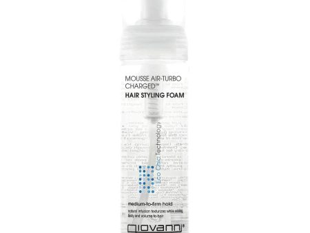 Mousse Air Turbo Charged Hair Styling Foam Giovanni 207ml Cheap