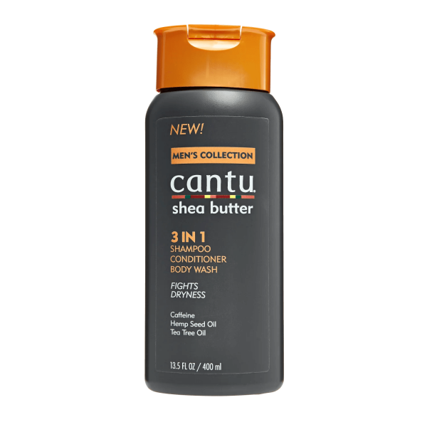 Cantu Men s 3 in 1 Shampoo Conditioner 400ml Supply