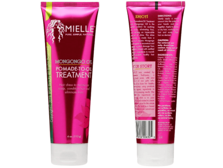 Mielle Mongongo Oil Pomade to Oil Treatment 113g Hot on Sale