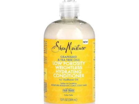 Shea Moisture Low Porosity Weightless Hydrating Conditioner 384ml Hot on Sale