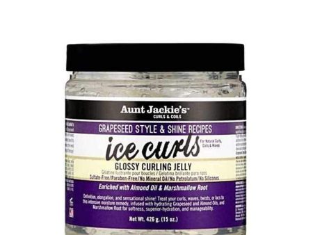 Aunt Jackie s Grapeseed Ice Curls Glossy Curling Jelly 426g Online now