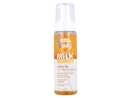 Lottabody With Milk & Honey Refine Me Curl Defining Mousse 300ml For Discount