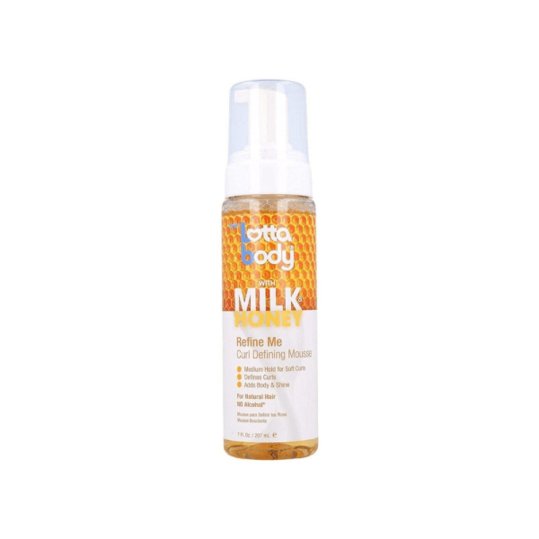 Lottabody With Milk & Honey Refine Me Curl Defining Mousse 300ml For Discount