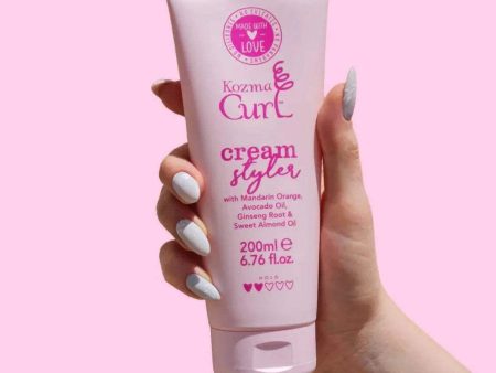 Kozma Curl Cream Styler 200ml Supply