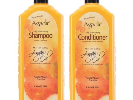 Agadir Argan Oil Daily Moisturizing  Shampoo & Conditioner Duo 1 Litre Fashion