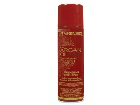 Creme of Nature Argan Oil Replenishing Sheen Spray 473ml Discount