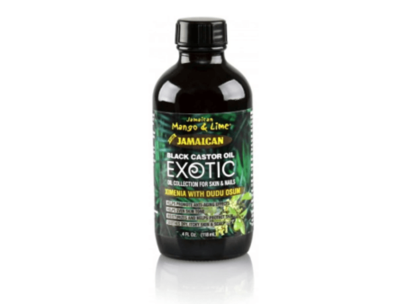 Jamaican Mango & Lime Black Castor Oil Exotic Ximenia With Dudu Osum 118ml For Sale