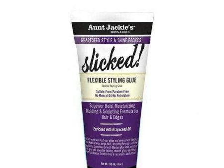 Aunt Jackie s Grapeseed Slicked! Flexible Styling Glue 113ml Online