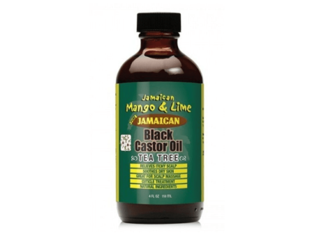 Jamaican Mango & Lime Black Castor Oil +Tea Tree Oil 118ml For Cheap