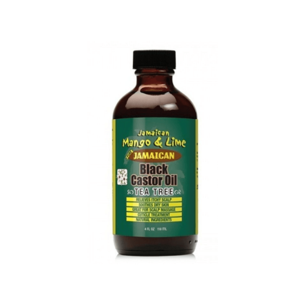 Jamaican Mango & Lime Black Castor Oil +Tea Tree Oil 118ml For Cheap