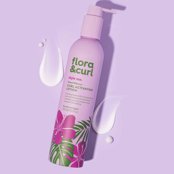 Flora & Curl Sweet Hibiscus Curl Activating Lotion 300ml Sale