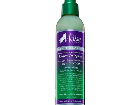 Herbal Hair 4 Leaf Clover Leave in Spray The Mane Choice 237ml Supply