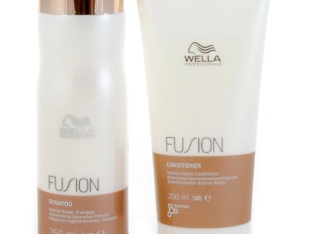 Wella Fusion Intense Duo Bundle - Shampoo & Conditioner Fashion