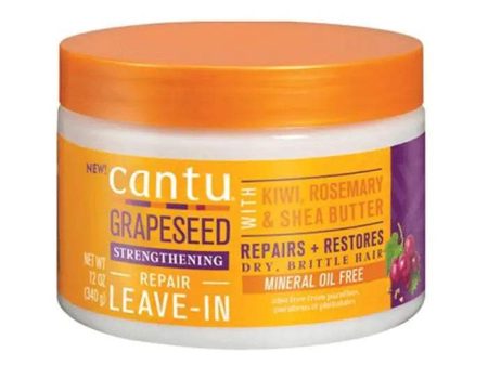 Cantu Grapseed Leave-In Conditioning Repair Cream 340g Supply