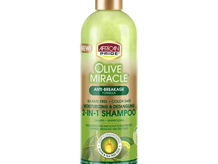 African Pride Olive Miracle 2 n 1 Shampoo 300ml Sale