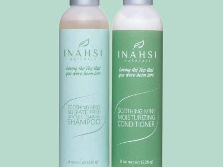 Inahsi Naturals Gentle Cleansing Shampoo and Conditioner on Sale