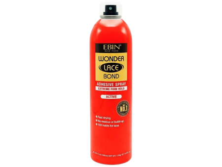 Ebin Wonder Lace Bond Adhesive Spray Active 180ml on Sale