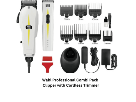 Wahl Professional Combi Pack-Clipper with Cordless Trimmer Discount