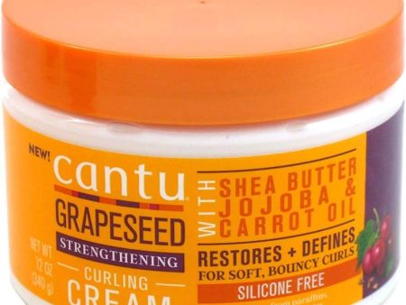 Cantu Grapeseed Curling Cream 340g Hot on Sale