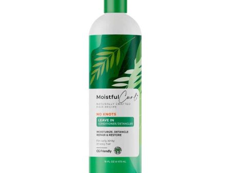 Moistful Curl No Knots Leave In Conditioner  Detangler 473ml For Discount