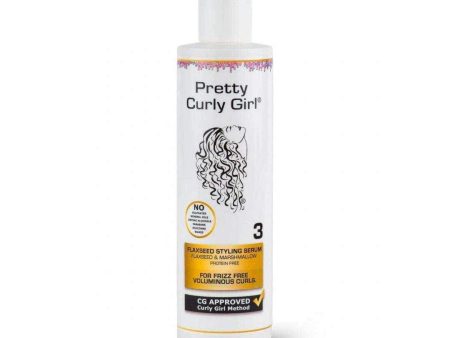 Pretty Curly Girl Flaxseed Styling Serum 250ml Online Sale