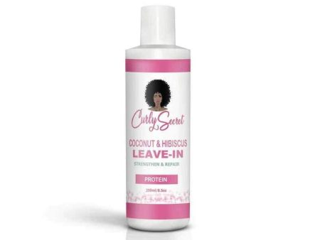 Curly Secret Coconut & Hibiscus Protein Leave-in 250ml Fashion