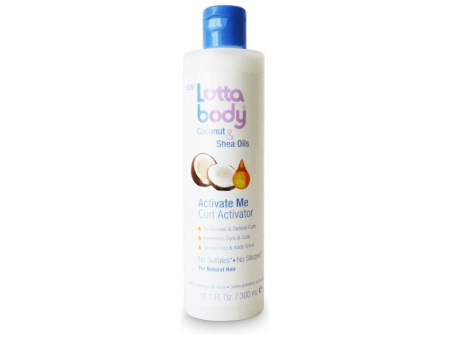 Lottabody with Coconut & Shea Oils Activate Me Curl Activator 300ml Online