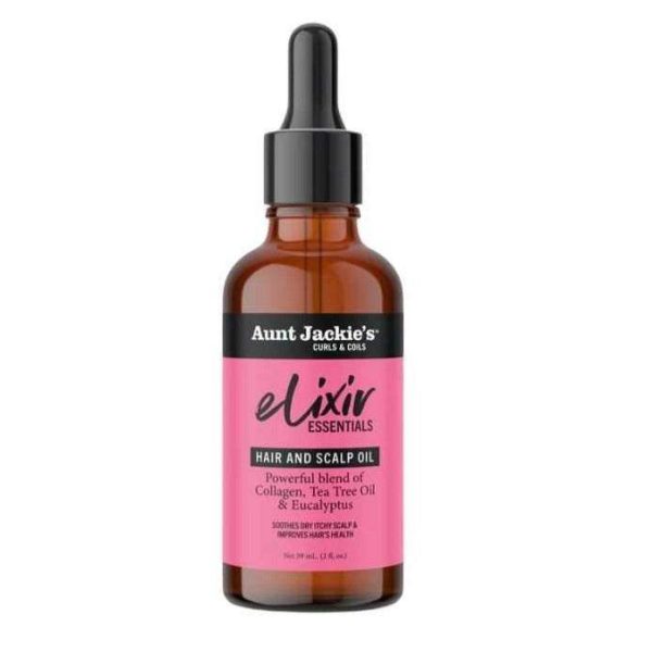 Aunt Jackie’s Elixir Essentials Collagen And Tea Tree Hair Scalp Oil 59ml Discount